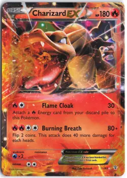 Charizard EX 11/83 Holo EX Rare Generations Pokemon MP - Image 1