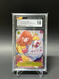 Bandai One Piece Zeus Promo Rare OP11-106 Fest 2025 Japanese CGC 10 - Image 1