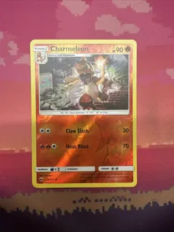 Pokemon Card Charmeleon Burning Shadows Reverse Holo 19/147 Near Mint - Image 1