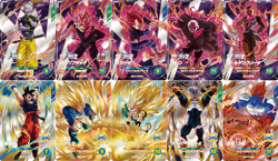 Dragon Ball Super Divers card PUR SDV10-PUR XVPUR 1-5 10 complete set Japanese - Image 1