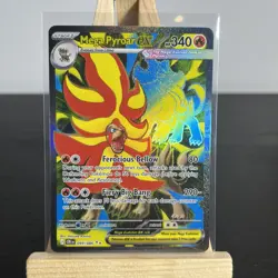 Mega Pyroar Ex 099/086 Ultra Rare Chaos Rising Pokemon Card NM - Image 1