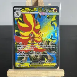 Mega Pyroar Ex 099/086 Ultra Rare Chaos Rising Pokemon Card NM - Image 2