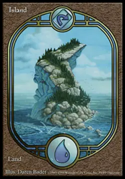MRM ENGLISH Island - Ile MTG magic UGL - Image 1