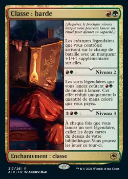 Classe : barde Bard Class MTG Magic VF NM - Image 1