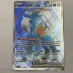 Pokemon TCG Cobalion ex 103/086 Full Art Ultra Rare Chaos Rising - Image 2
