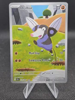 Drilbur 124/086 Pokemon Black Bolt IR - NM - Image 1