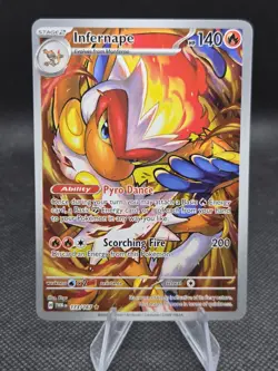 Infernape 173/167 Pokemon Twilight Masquerade IR - NM - Image 1