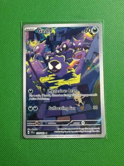Gastly - 177/162 - Illustration Rare - Temporal Forces - Mint condition - Image 1