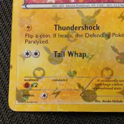 Pokemon TCG Pikachu RC7/RC25 Legendary Treasures RC Holo Rare English 2013 HP 60 - Image 5