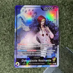 One Piece TCG Donquixote Rosinante Alternative Art Leader Card OP12-061 - Image 1