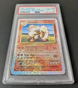 Arcanine 36/110 - Legendary Collection *PSA 8 - NM-MT* Reverse Holo Pokemon Card - Image 3