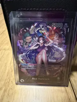 One Piece TCG Boa Hancock OP07-038 Alt Art Plus 40 Card Decl And Extras/English - Image 1