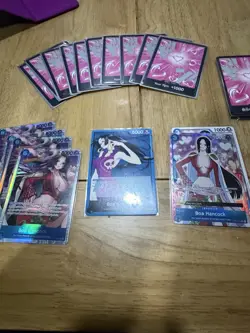 One Piece TCG Boa Hancock OP07-038 Alt Art Plus 40 Card Decl And Extras/English - Image 2