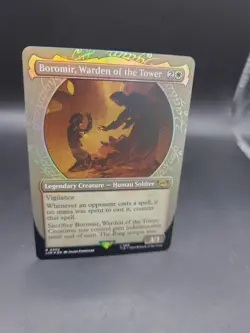MTG FOIL Boromir, Warden of the Tower(#302) Showcase - The Lord of the Rings - Image 2
