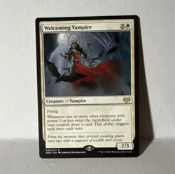 Welcoming Vampire Innistrad: Crimson Vow Rare White Vampire 046/277 MTG - Image 1