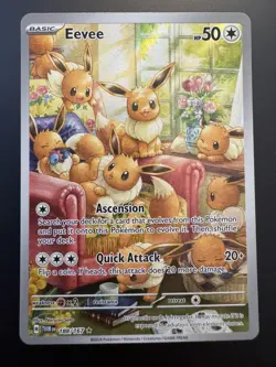 EEVEE (188/167) | NM | English || Pokemon TCG | Twilight Masquerade | TWM - Image 1