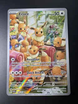 EEVEE (188/167) | NM | English || Pokemon TCG | Twilight Masquerade | TWM - Image 2