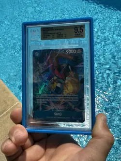 One Piece TCG - Sanji OP06-119 TR SEC - BGS 9.5 - Image 1