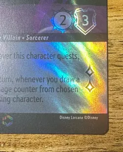ENCHANTED Maleficent Mistress Of All Evil 209/204 Disney Lorcana INKLANDS - Image 4