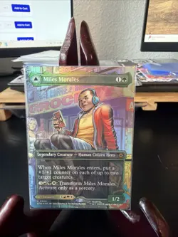 Miles Morales (0200) (Borderless) Marvel's Spider-Man Foil - Image 1