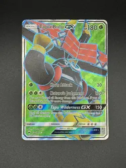 Pokemon TCG Tapu Bulu GX Burning Shadows 130/147 Holo Full Art Ultra Rare - Image 1