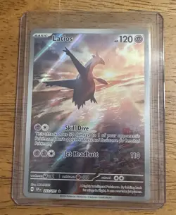 Pokemon TCG Latios 203/191 S&V Surging Sparks FA Illustration Rare Holo - Image 1