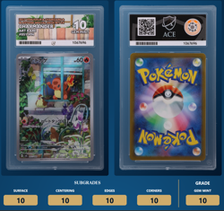 ACE 10 Charmander 051/049 - PERFECT SUBS - SVG AR Special Deck Japanese Pokemon - Image 1