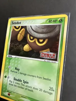 Pokemon TCG Seedot EX Power Keepers 60/108 Reverse Holo Stamped NM-LP - Image 3