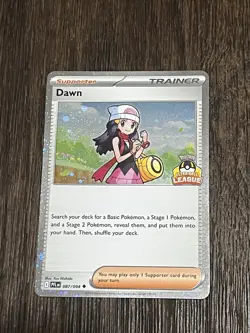 Dawn Ultra Ball League 087/094 Asia Exclusive Stamped Promo Pokemon - Image 1