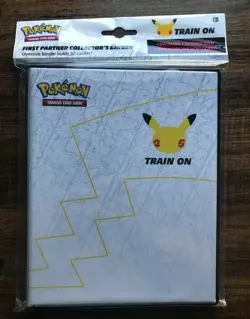 Pokemon 25th Anniversary First Partner Collector's Binder with Oversize Pikachu 820650809606 - Image 2