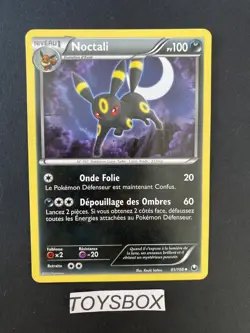 Carte Pokemon Noctali Unco 61/108 / Bloc NB Explorateurs Obscurs / Bon Etat FR - Image 2