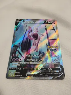 Mewtwo V 030/078 Pokemon GO Holo - Image 3