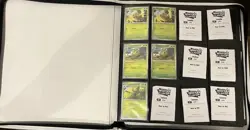 Pokemon TCG White Flare Master Set 34% Partially Complete Vault X SV 10.5 Binder - Image 1