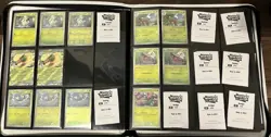 Pokemon TCG White Flare Master Set 34% Partially Complete Vault X SV 10.5 Binder - Image 2