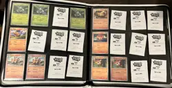 Pokemon TCG White Flare Master Set 34% Partially Complete Vault X SV 10.5 Binder - Image 3