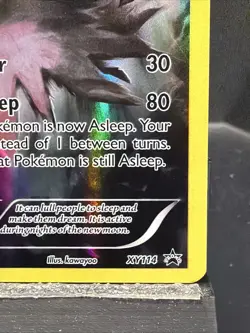 Pokemon Darkrai TCG XY114 Black Star Promo LP-NM - Image 4