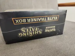 Pokemon TCG Sword & Shield Shining Fates Factory Sealed Elite Trainer Box - Tear - Image 5