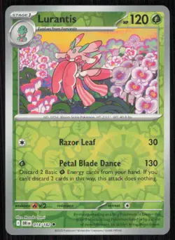 Lurantis 014/182 Uncommon Destined Rivals Pokemon Reverse Holo Near Mint - Image 1