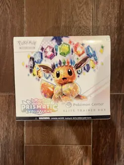 Prismatic Evolutions Pokemon Center Elite Trainer Box PC ETB Sealed - DESC DMG - Image 1
