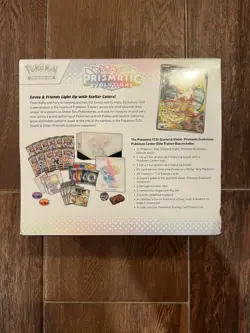 Prismatic Evolutions Pokemon Center Elite Trainer Box PC ETB Sealed - DESC DMG - Image 2
