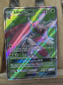 Lurantis GX 138/149 Full Art Sun Moon Base Set Pokemon Ultra Rare NEAR MINT NM - Image 1