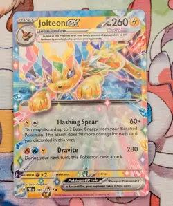 Pokemon TCG Jolteon ex Jolteon Holo - Image 1
