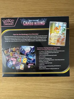 Pokemon Tcg Mega Evolutions Chaos Rising Pokemon Center Etb X4 New And Sealed - Image 4