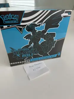 Pokemon TCG Scarlet & Violet Black Bolt Elite Trainer Box - NEW AND SEALED - Image 1
