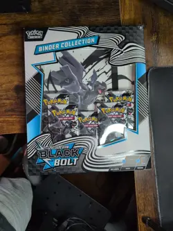 Sealed Pokemon TCG Scarlet and Violet Black Bolt Binder Collection - Image 1
