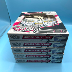 Pokemon TCG: Scarlet & Violet White Flare Binder Collection lot of 5 New Sealed - Image 2