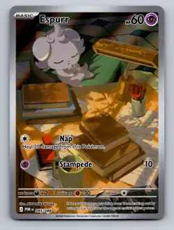 Espurr 095/088 Holo Illustration Rare Perfect Order Pokemon NM - Image 2