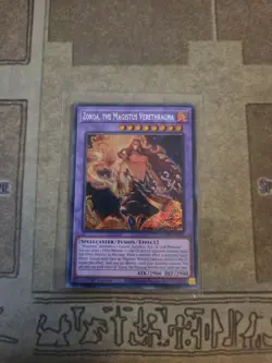 YUGIOH ZOROA THE MAGISTUS VERETHRAGNA BLMM-EN045 SECRET 1ST ED NM - Image 1