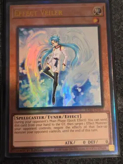 x1 Effect Veiler - RA01-EN003 - Prismatic Ultimate Rare - 1st Edition Yu-Gi-Oh! - Image 1