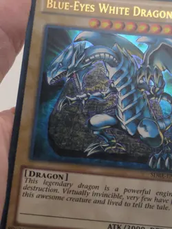 PACK FRESH - YUGIOH Ultra Rare Blue-Eyes White Dragon SDBE-EN001 1st Edition - Image 2